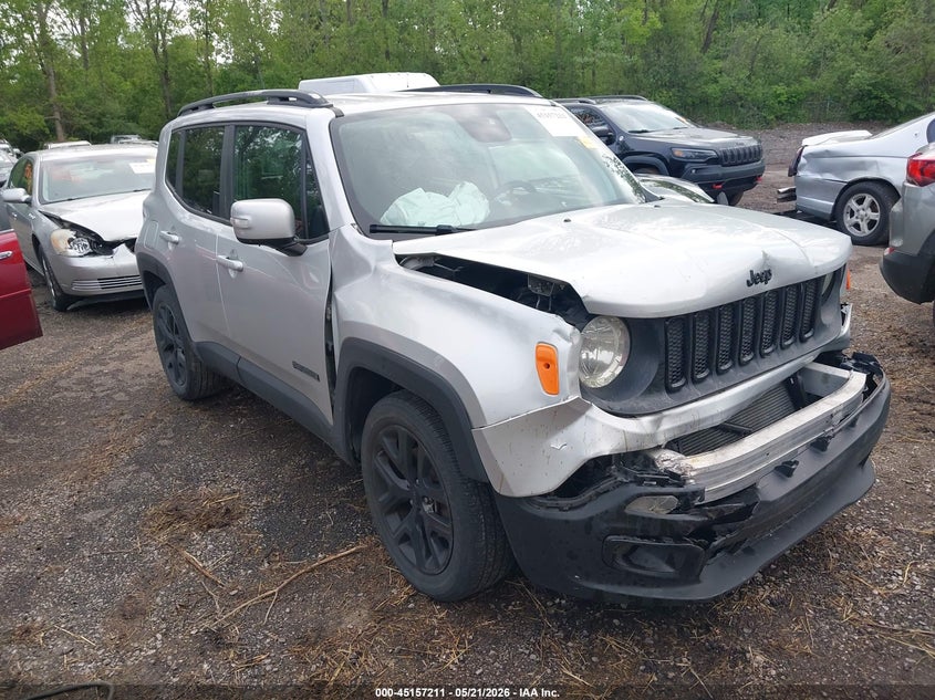2018 Jeep Renegade VIN ZACCJABB2JPH22581 IAAI salvage auction — FRONT END, Salvage (Ohio), sold $600 on 2026-07-21 (photo 1)