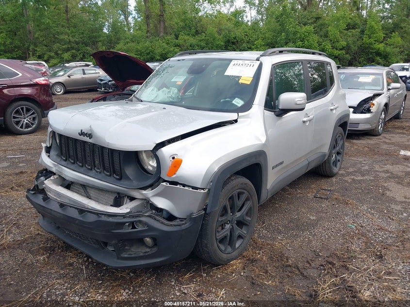 2018 Jeep Renegade VIN ZACCJABB2JPH22581 IAAI salvage auction — FRONT END, Salvage (Ohio), sold $600 on 2026-07-21 (photo 2)