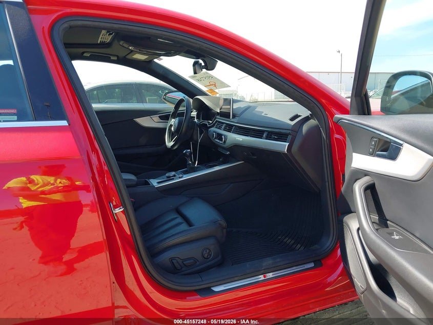 2017 Audi A4 VIN WAUPNAF40HN068603 IAAI salvage auction — FRONT END, Salvage (Georgia), sold $4,075 on 2026-07-09 (photo 5)