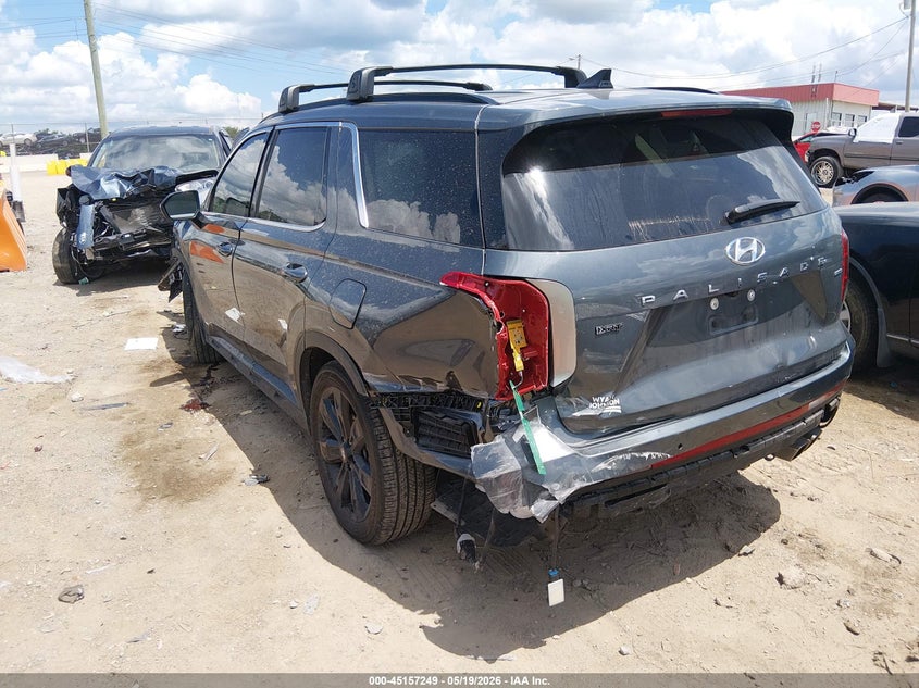 2025 Hyundai Palisade VIN KM8R3DGE8SU945227 IAAI salvage auction — FRONT END, Salvage (Tennessee), sold $7,700 on 2026-07-09 (photo 3)