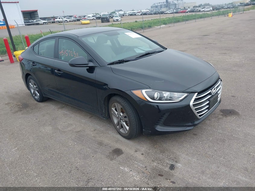2017 Hyundai Elantra VIN KMHD84LF7HU068748 IAAI salvage auction — LEFT SIDE, Salvage (Minnesota), sold $1,850 on 2026-07-29 (photo 1)