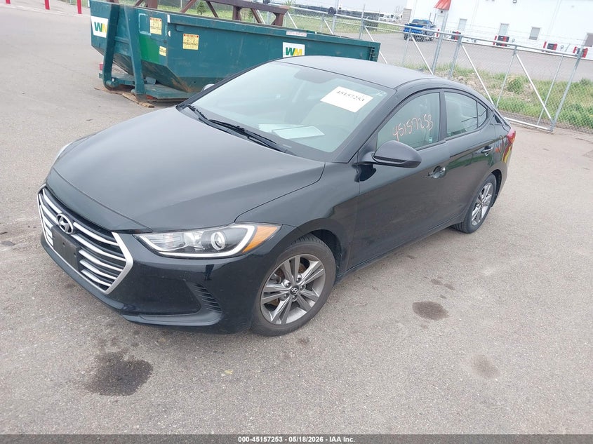 2017 Hyundai Elantra VIN KMHD84LF7HU068748 IAAI salvage auction — LEFT SIDE, Salvage (Minnesota), sold $1,850 on 2026-07-29 (photo 2)