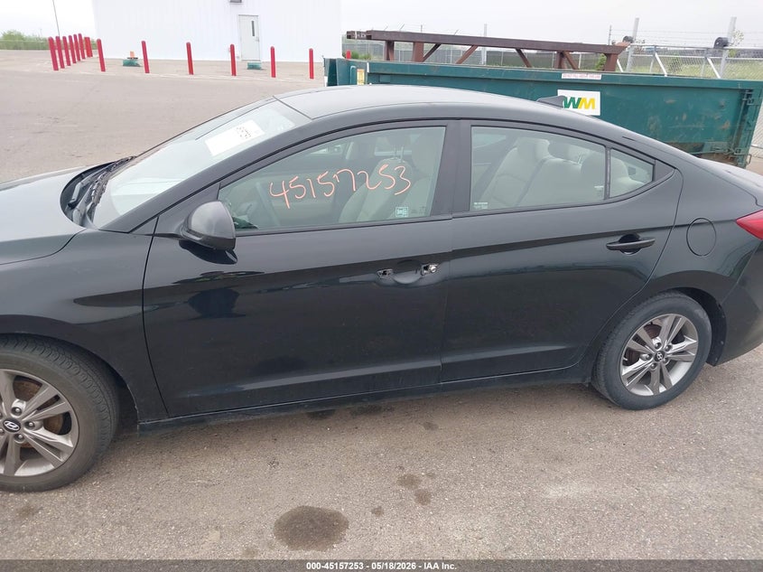 2017 Hyundai Elantra VIN KMHD84LF7HU068748 IAAI salvage auction — LEFT SIDE, Salvage (Minnesota), sold $1,850 on 2026-07-29 (photo 6)
