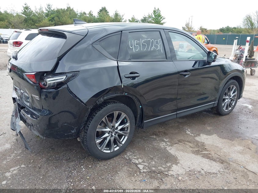2021 Mazda Cx-5 VIN JM3KFBEY0M0443179 IAAI salvage auction — RIGHT REAR, Salvage (Indiana), sold $8,575 on 2026-07-14 (photo 4)