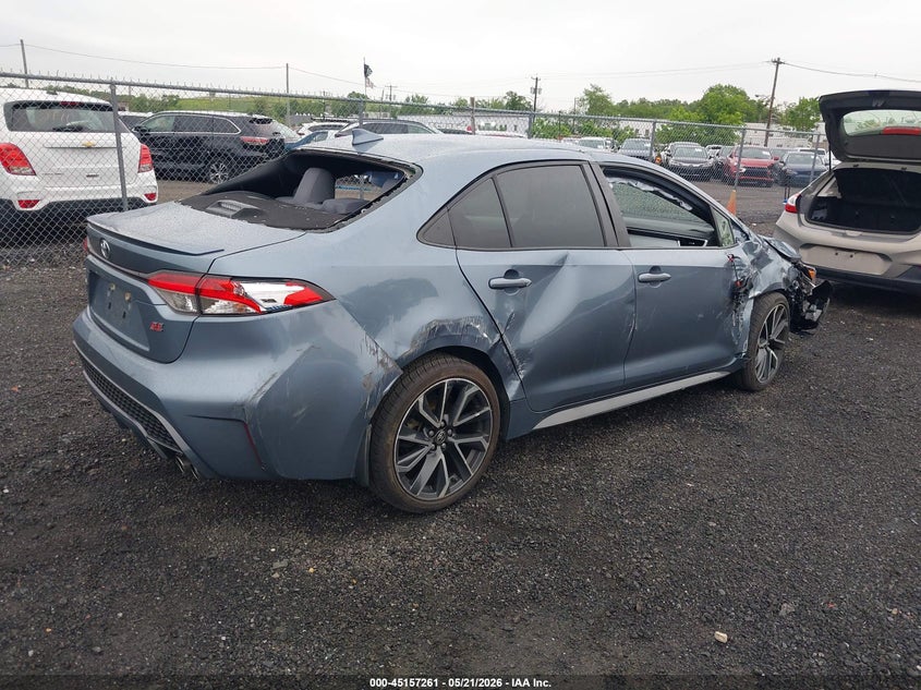 2020 Toyota Corolla VIN JTDS4RCE8LJ040690 IAAI salvage auction — ROLLOVER, Salvage (New Jersey), sold $2,250 on 2026-07-06 (photo 4)