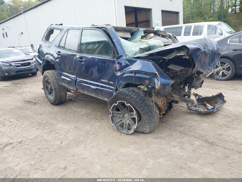 2007 Toyota 4runner VIN JTEBU17R170106261 IAAI salvage auction — ALL OVER, Salvage (Idaho), sold $300 on 2026-07-09 (photo 1)