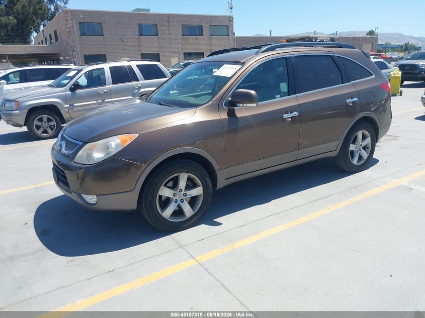2011 Hyundai Veracruz VIN KM8NU4CC8BU166233 IAAI salvage auction — SIDE, Salvage (California), sold $1,650 on 2026-07-19 (photo 2)