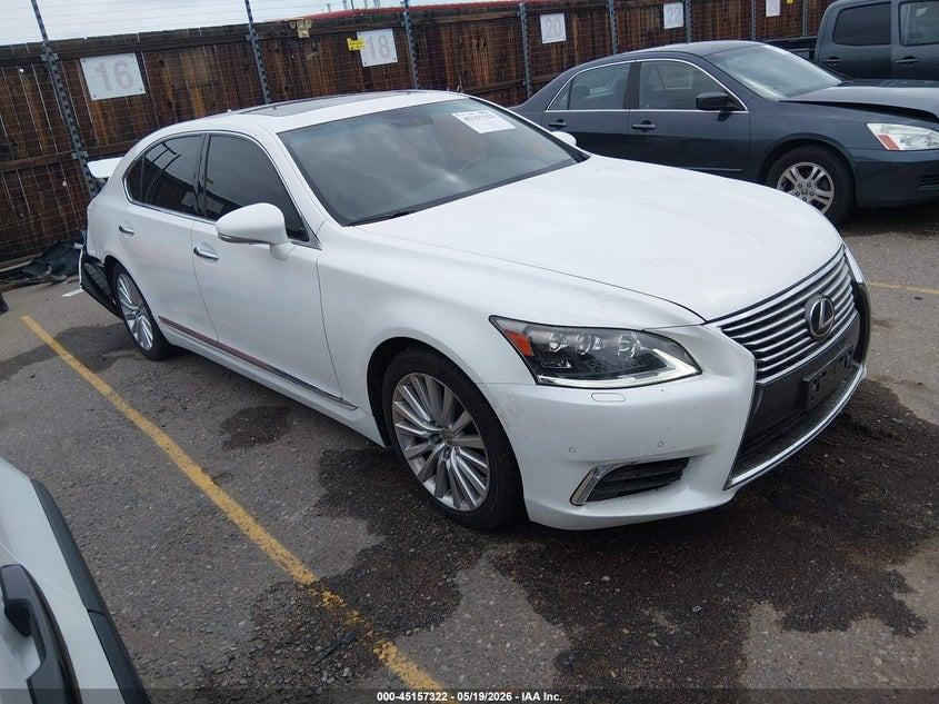 2013 Lexus Ls VIN JTHDL5EF9D5005871 IAAI salvage auction — REAR END, Salvage (Colorado), sold $3,250 on 2026-07-28 (photo 1)