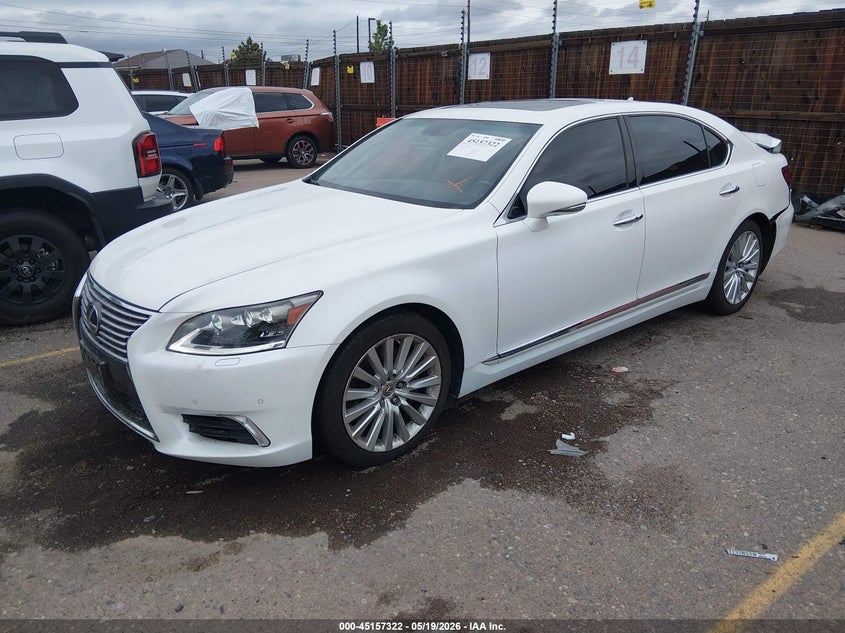 2013 Lexus Ls VIN JTHDL5EF9D5005871 IAAI salvage auction — REAR END, Salvage (Colorado), sold $3,250 on 2026-07-28 (photo 2)