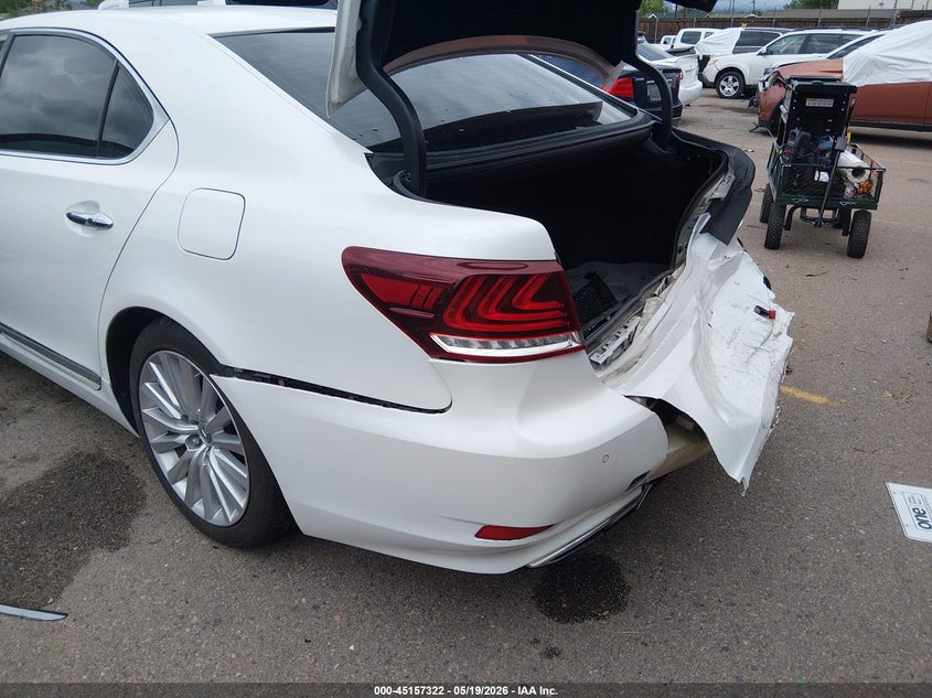 2013 Lexus Ls VIN JTHDL5EF9D5005871 IAAI salvage auction — REAR END, Salvage (Colorado), sold $3,250 on 2026-07-28 (photo 6)