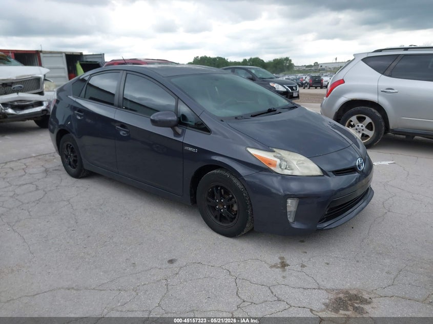 2013 Toyota Prius VIN JTDKN3DU6D1689132 IAAI salvage auction — HAIL, Clear (Missouri), sold $1,850 on 2026-07-13 (photo 1)