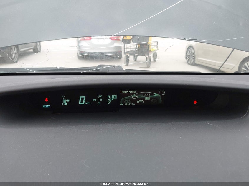 2013 Toyota Prius VIN JTDKN3DU6D1689132 IAAI salvage auction — HAIL, Clear (Missouri), sold $1,850 on 2026-07-13 (photo 7)