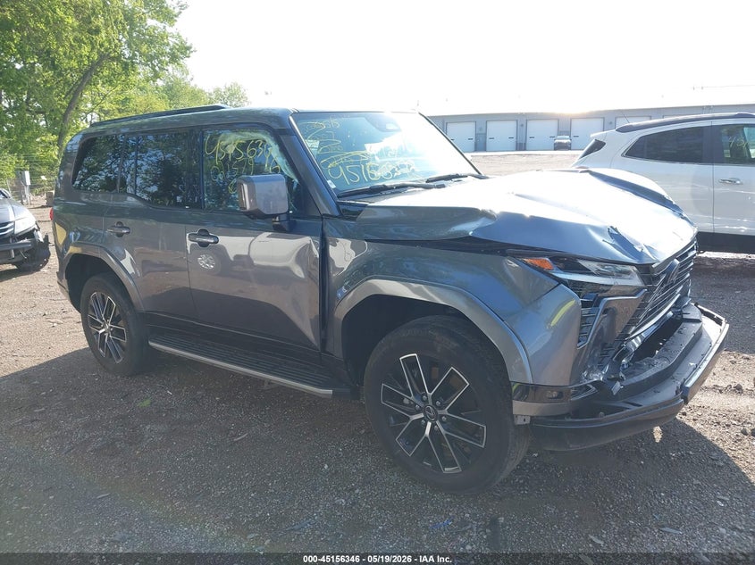 2024 Lexus Gx VIN JTJTBCDX1R5021579 IAAI salvage auction — FRONT END, Salvage (Indiana), sold $12,100 on 2026-07-29 (photo 1)