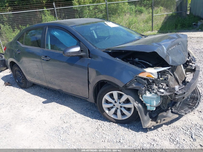 2016 Toyota Corolla VIN 5YFBURHE1GP548462 IAAI salvage auction — FRONT END, Salvage (Mississippi), sold $1,550 on 2026-07-10 (photo 1)