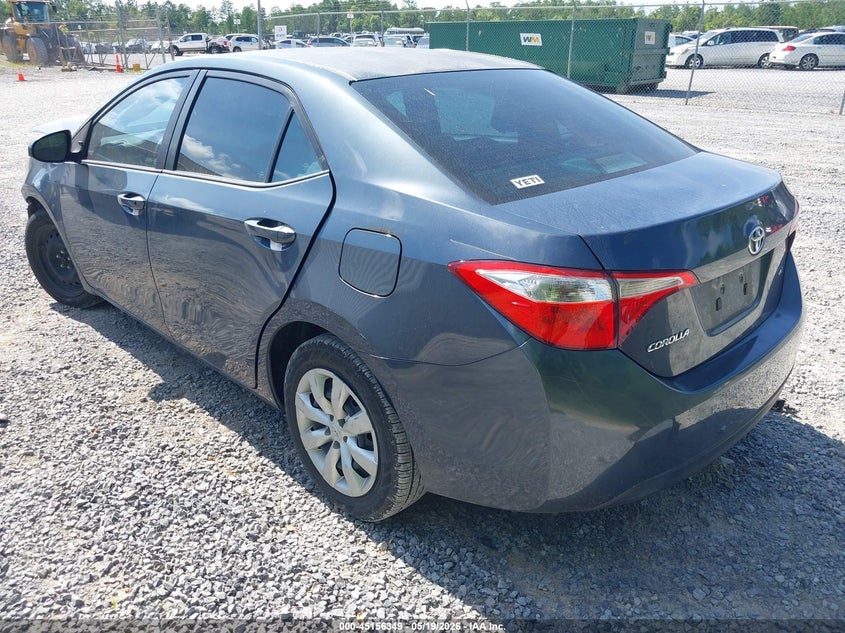 2016 Toyota Corolla VIN 5YFBURHE1GP548462 IAAI salvage auction — FRONT END, Salvage (Mississippi), sold $1,550 on 2026-07-10 (photo 3)