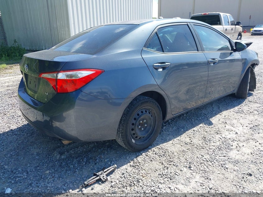2016 Toyota Corolla VIN 5YFBURHE1GP548462 IAAI salvage auction — FRONT END, Salvage (Mississippi), sold $1,550 on 2026-07-10 (photo 4)