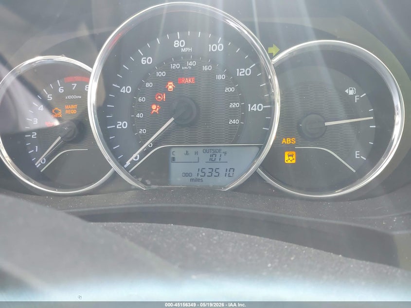 2016 Toyota Corolla VIN 5YFBURHE1GP548462 IAAI salvage auction — FRONT END, Salvage (Mississippi), sold $1,550 on 2026-07-10 (photo 7)