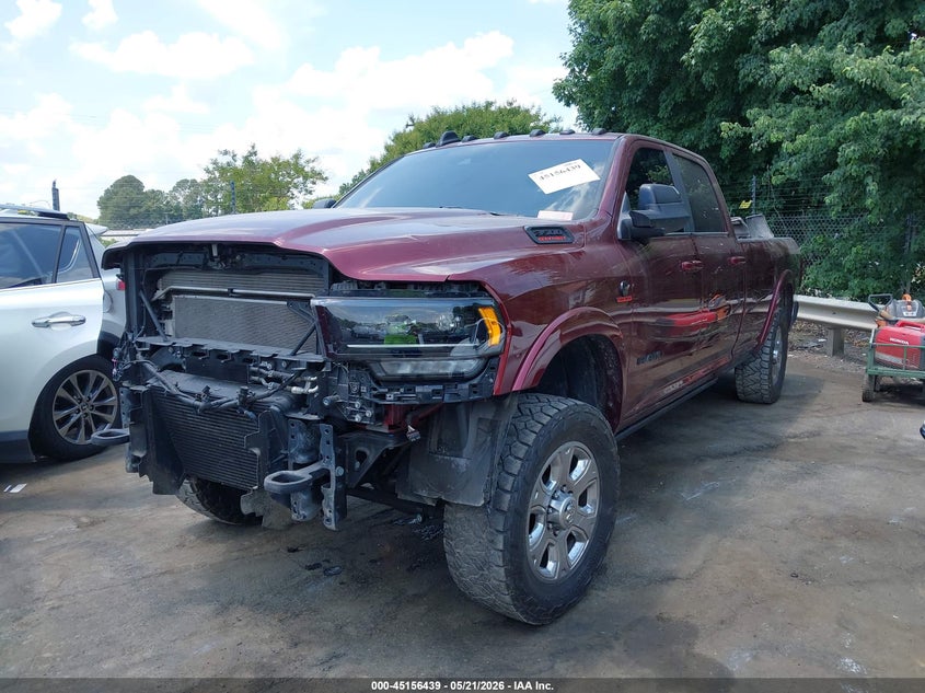 2022 Ram 3500 VIN 3C63R3RL1NG336090 IAAI salvage auction — FRONT & REAR, Salvage (North Carolina), sold $17,000 on 2026-07-09 (photo 2)