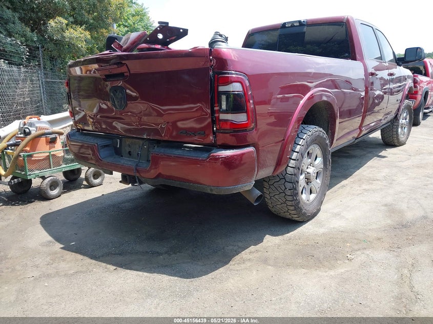2022 Ram 3500 VIN 3C63R3RL1NG336090 IAAI salvage auction — FRONT & REAR, Salvage (North Carolina), sold $17,000 on 2026-07-09 (photo 4)