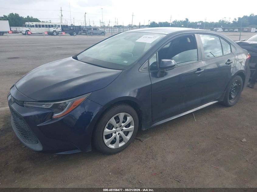 2021 Toyota Corolla VIN 5YFEPMAE4MP189654 IAAI salvage auction — ELECTRICAL, Salvage (Louisiana), sold $5,300 on 2026-07-06 (photo 2)