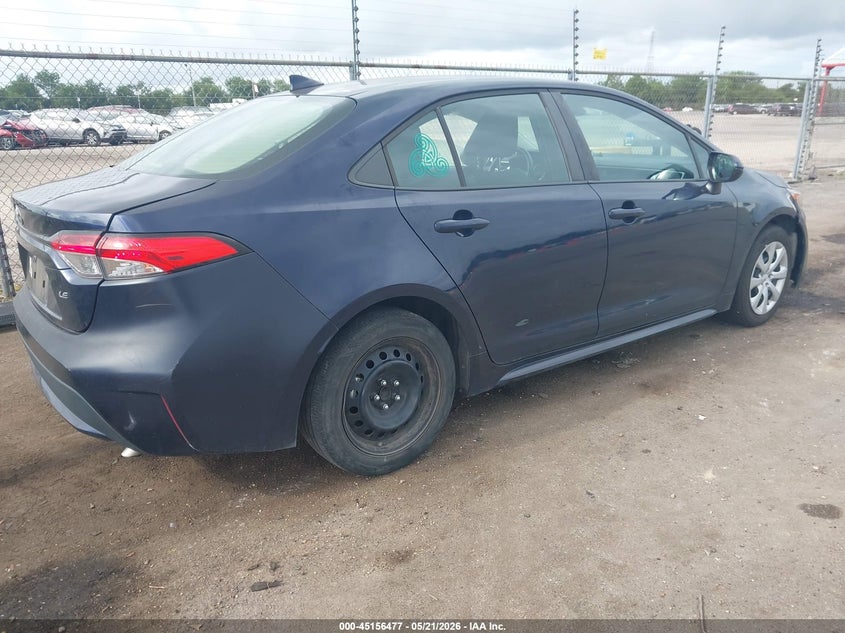 2021 Toyota Corolla VIN 5YFEPMAE4MP189654 IAAI salvage auction — ELECTRICAL, Salvage (Louisiana), sold $5,300 on 2026-07-06 (photo 6)
