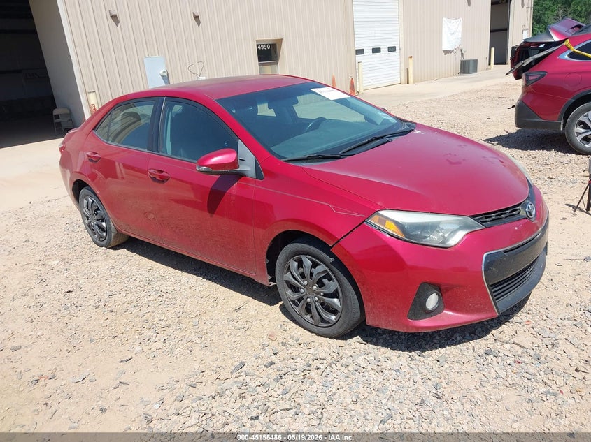 2016 Toyota Corolla VIN 5YFBURHE6GP428866 IAAI salvage auction — LEFT SIDE, Salvage (North Carolina), sold $2,250 on 2026-07-13 (photo 1)