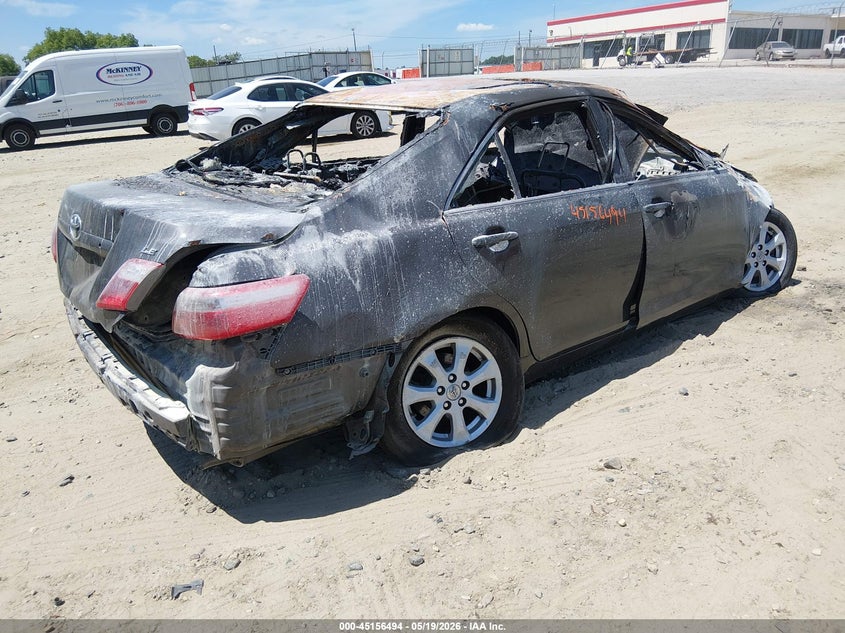 2007 Toyota Camry VIN JTNBE46K473123489 IAAI salvage auction — ENGINE BURN, Bill Of Sale (Georgia), sold $250 on 2026-07-09 (photo 4)