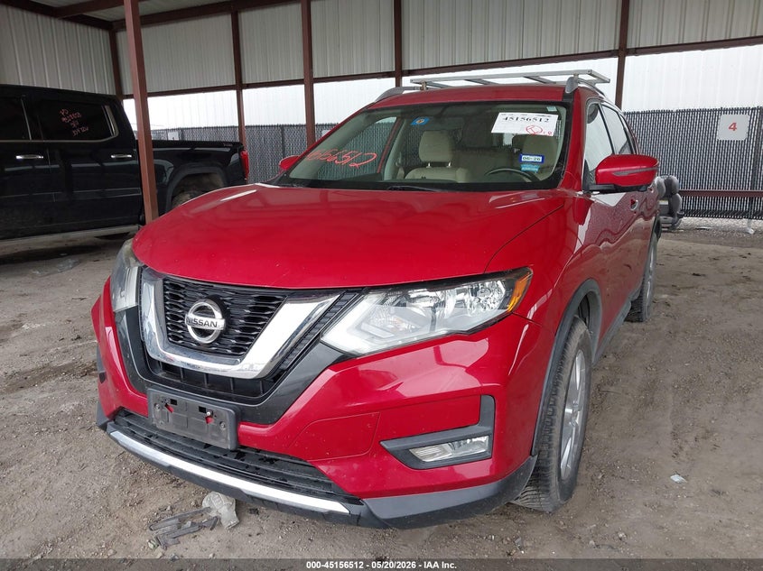 2017 Nissan Rogue VIN JN8AT2MT9HW394106 IAAI salvage auction — REAR END, Original (Texas), sold $1,850 on 2026-07-21 (photo 2)