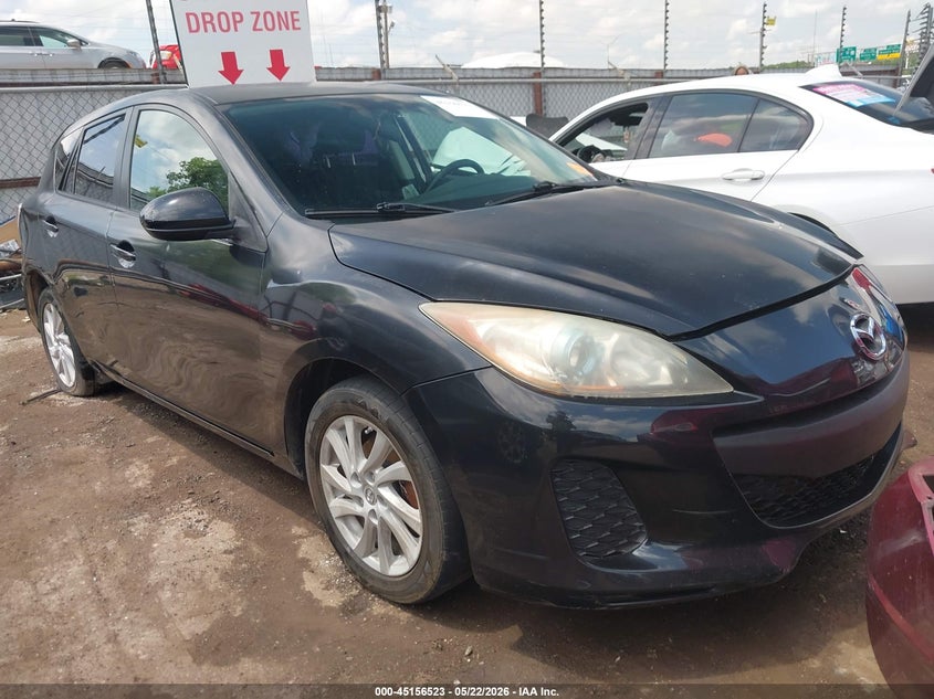 2012 Mazda VIN JM1BL1L76C1592131 IAAI salvage auction — LEFT SIDE, Clear (Oklahoma), sold $300 on 2026-07-22 (photo 1)
