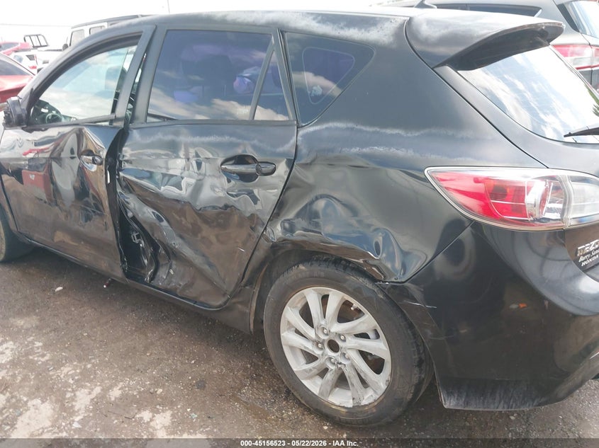 2012 Mazda VIN JM1BL1L76C1592131 IAAI salvage auction — LEFT SIDE, Clear (Oklahoma), sold $300 on 2026-07-22 (photo 6)