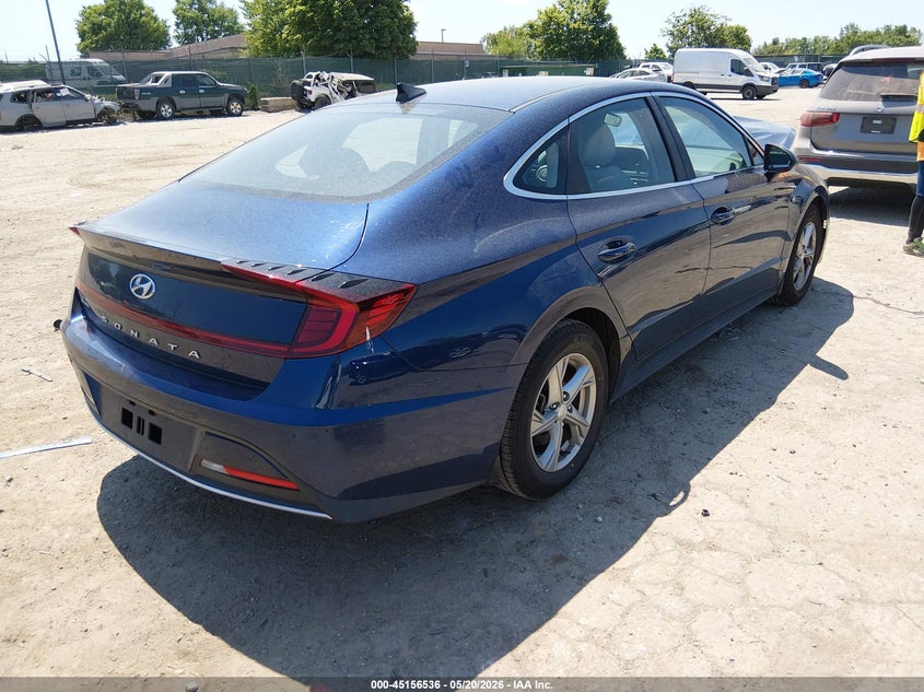 2021 Hyundai Sonata VIN 5NPEG4JAXMH075555 IAAI salvage auction — FRONT END, Salvage (Pennsylvania), sold $2,500 on 2026-07-31 (photo 4)