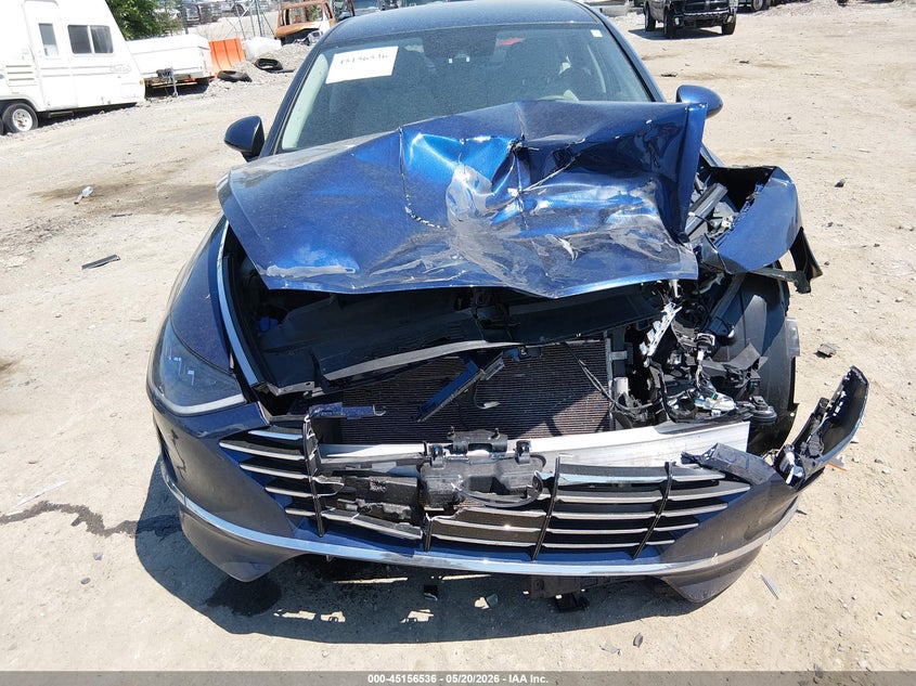2021 Hyundai Sonata VIN 5NPEG4JAXMH075555 IAAI salvage auction — FRONT END, Salvage (Pennsylvania), sold $2,500 on 2026-07-31 (photo 6)