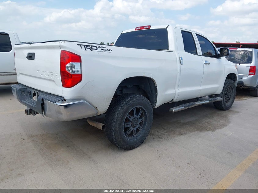 2015 Toyota Tundra VIN 5TFRM5F14FX082954 IAAI salvage auction — LEFT SIDE, Original (Texas), sold $3,200 on 2026-07-23 (photo 4)