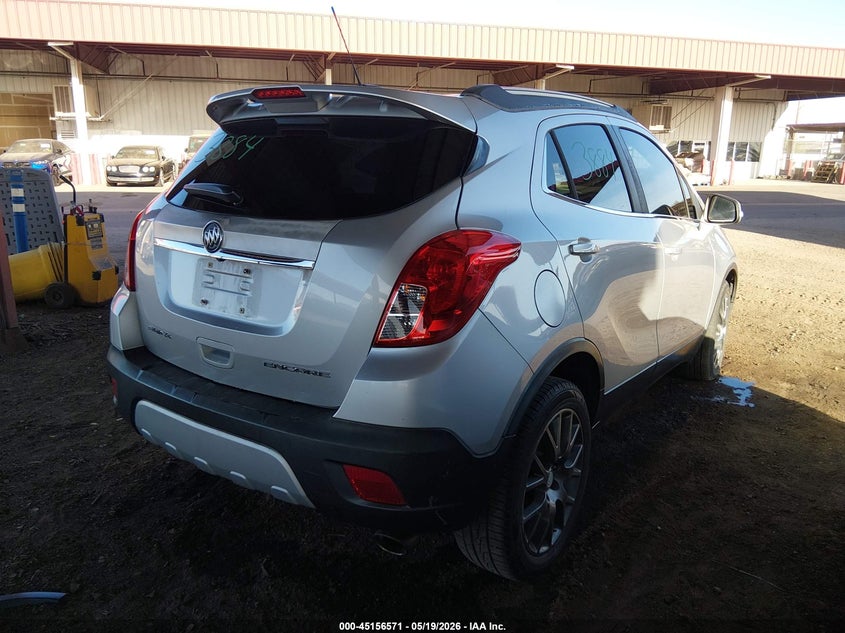 2016 Buick Encore VIN KL4CJ1SM7GB664658 IAAI salvage auction — LEFT FRONT, Salvage (Arizona), sold $500 on 2026-07-28 (photo 4)