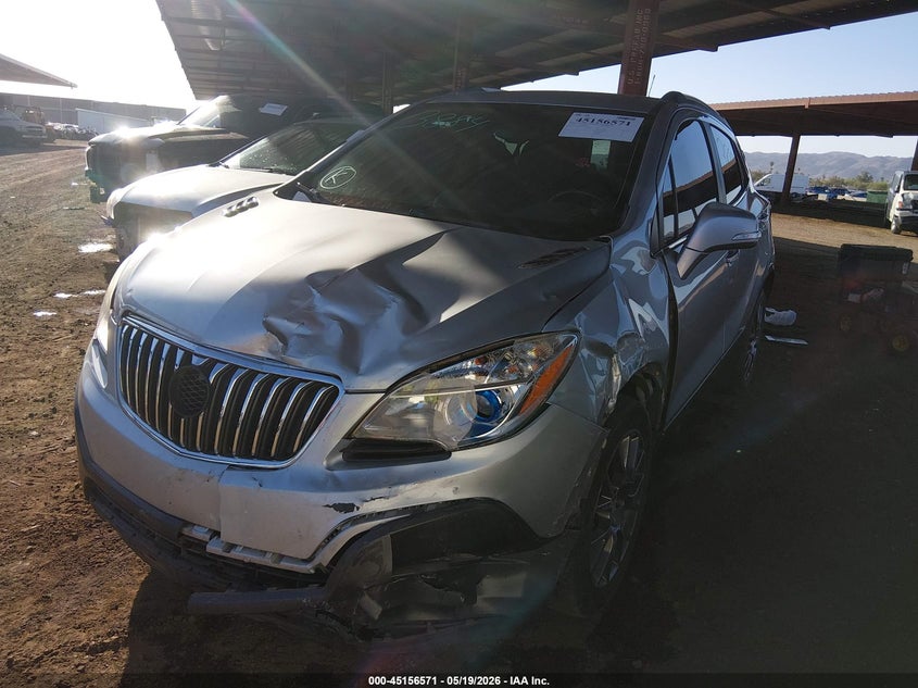 2016 Buick Encore VIN KL4CJ1SM7GB664658 IAAI salvage auction — LEFT FRONT, Salvage (Arizona), sold $500 on 2026-07-28 (photo 6)