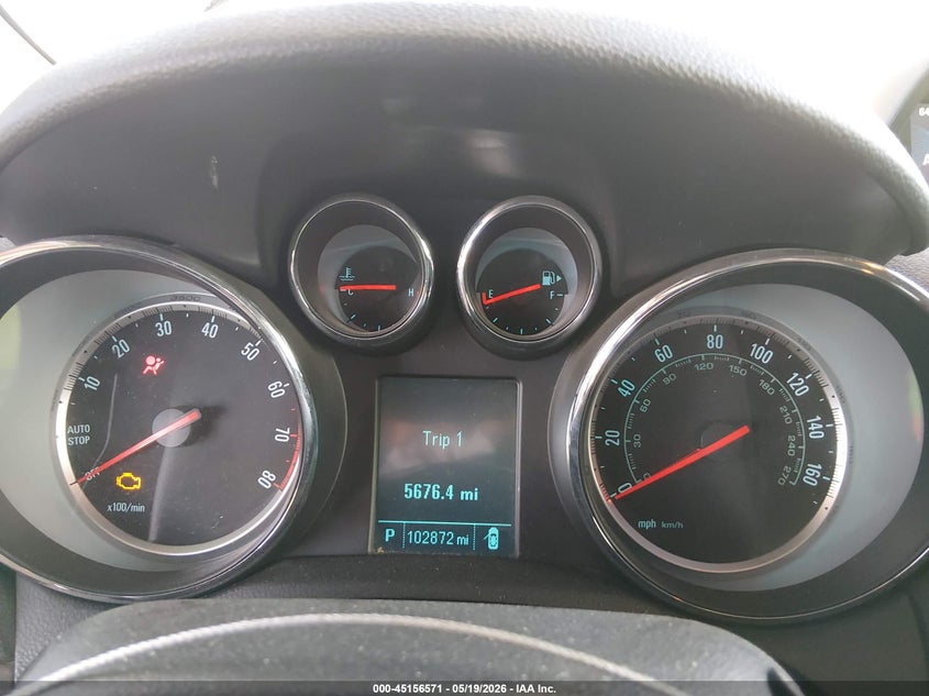 2016 Buick Encore VIN KL4CJ1SM7GB664658 IAAI salvage auction — LEFT FRONT, Salvage (Arizona), sold $500 on 2026-07-28 (photo 7)