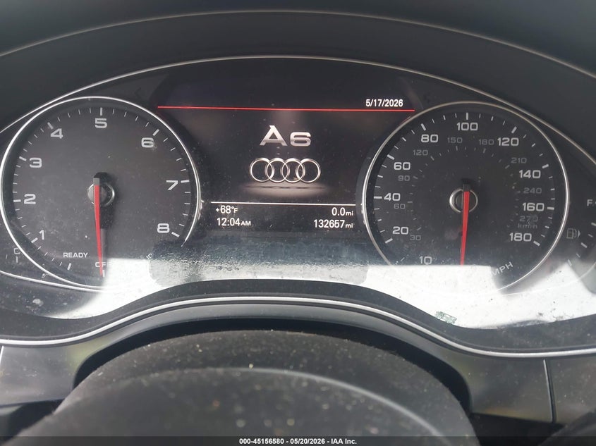 2016 Audi A6 VIN WAUGFAFC0GN012941 IAAI salvage auction — HAIL, Clear (Arkansas), sold $3,250 on 2026-07-22 (photo 7)