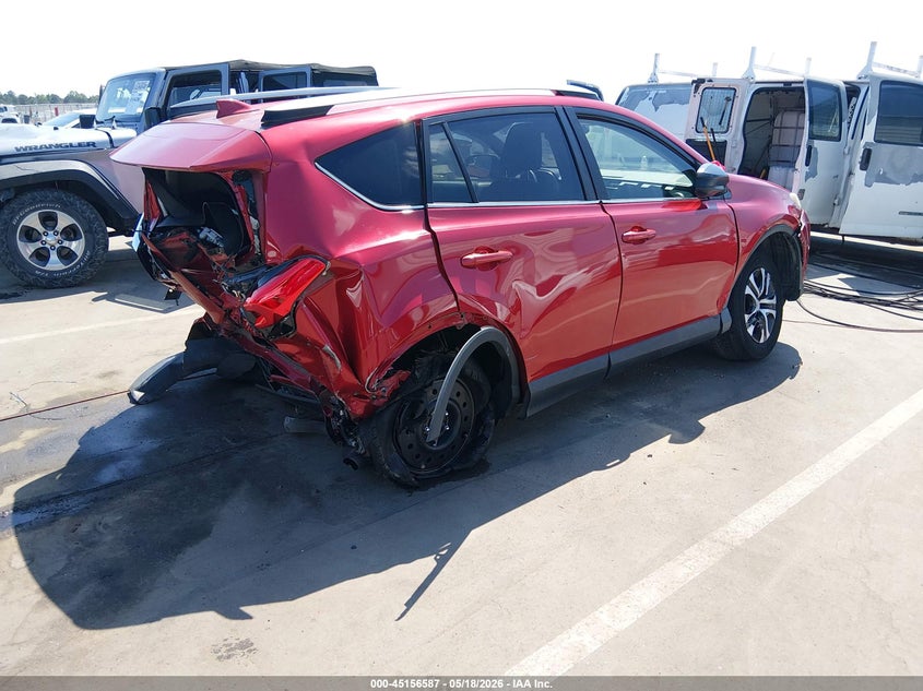 2017 Toyota Rav 4 VIN JTMZFREVXHJ121123 IAAI salvage auction — REAR END, Junk Receipt (North Carolina), sold $1,900 on 2026-07-15 (photo 4)