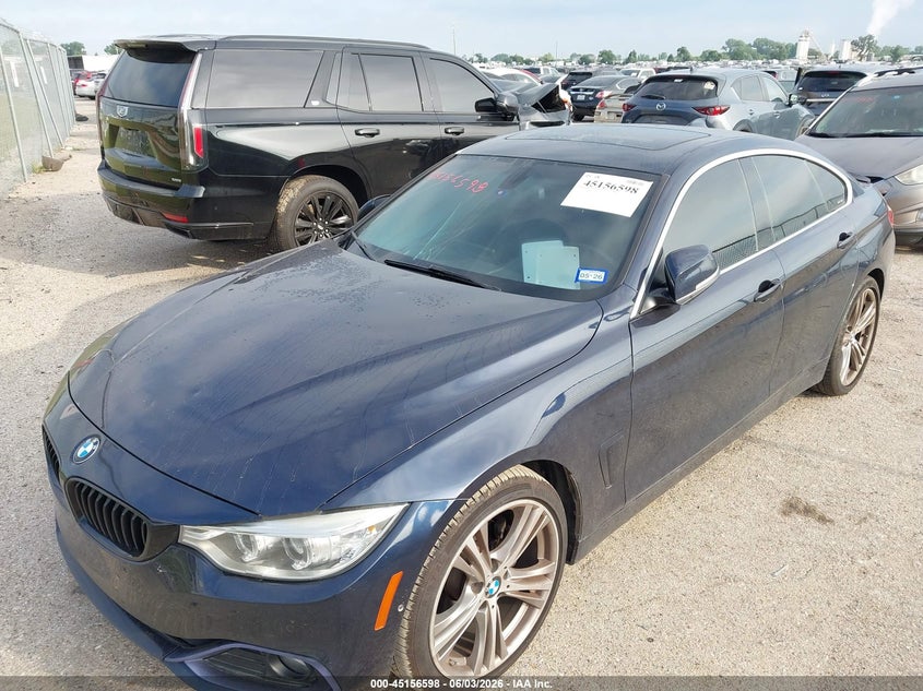 2017 BMW 4er VIN WBA4F7C38HG787875 IAAI salvage auction — HAIL, Original (Texas), sold $1,700 on 2026-07-28 (photo 6)