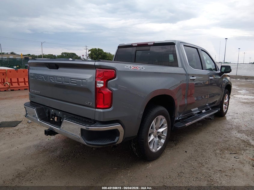 2020 Chevrolet Silverado VIN 3GCUYGEDXLG169327 IAAI salvage auction — HAIL, Salvage (Kansas), sold $13,400 on 2026-07-31 (photo 4)
