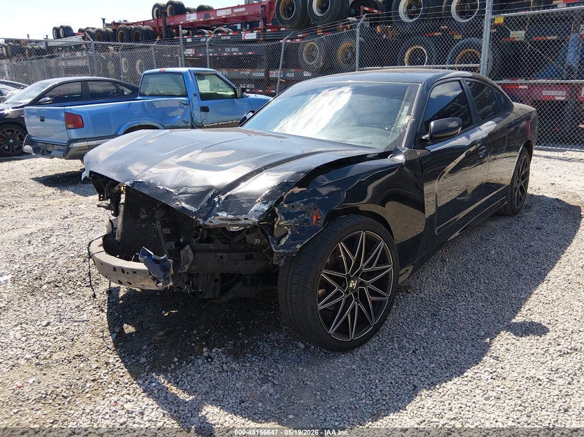 2013 Dodge Charger VIN 2C3CDXCT2DH652432 IAAI salvage auction — FRONT & REAR, Salvage (Georgia), sold $575 on 2026-08-16 (photo 2)