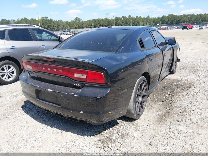 2013 Dodge Charger VIN 2C3CDXCT2DH652432 IAAI salvage auction — FRONT & REAR, Salvage (Georgia), sold $575 on 2026-08-16 (photo 4)