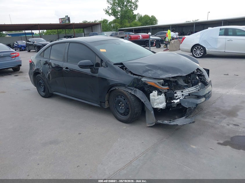 2020 Toyota Corolla VIN 5YFEPRAE8LP107968 IAAI salvage auction — FRONT END, Salvage (Texas), sold $3,600 on 2026-07-15 (photo 1)