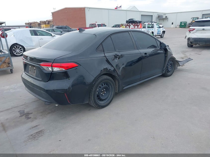 2020 Toyota Corolla VIN 5YFEPRAE8LP107968 IAAI salvage auction — FRONT END, Salvage (Texas), sold $3,600 on 2026-07-15 (photo 4)