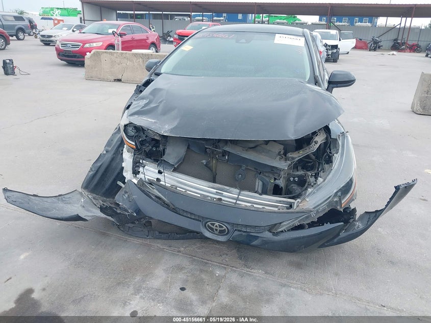 2020 Toyota Corolla VIN 5YFEPRAE8LP107968 IAAI salvage auction — FRONT END, Salvage (Texas), sold $3,600 on 2026-07-15 (photo 6)