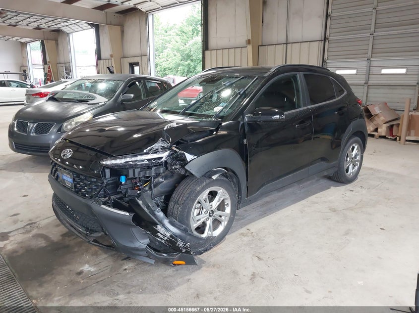 2023 Hyundai Kona VIN KM8K62AB7PU963480 IAAI salvage auction — LEFT FRONT, Salvage (North Carolina), sold $1,550 on 2026-07-30 (photo 2)