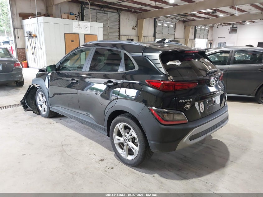 2023 Hyundai Kona VIN KM8K62AB7PU963480 IAAI salvage auction — LEFT FRONT, Salvage (North Carolina), sold $1,550 on 2026-07-30 (photo 3)