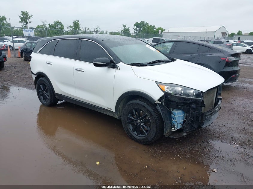 2019 Kia Sorento VIN 5XYPGDA38KG461230 IAAI salvage auction — LEFT SIDE, Salvage (Ohio), sold $1,600 on 2026-07-30 (photo 1)
