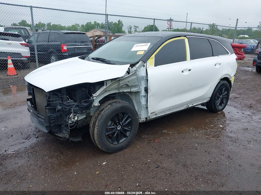 2019 Kia Sorento VIN 5XYPGDA38KG461230 IAAI salvage auction — LEFT SIDE, Salvage (Ohio), sold $1,600 on 2026-07-30 (photo 2)