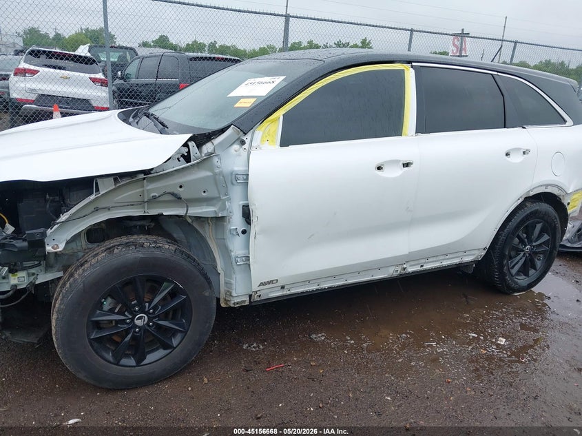 2019 Kia Sorento VIN 5XYPGDA38KG461230 IAAI salvage auction — LEFT SIDE, Salvage (Ohio), sold $1,600 on 2026-07-30 (photo 6)